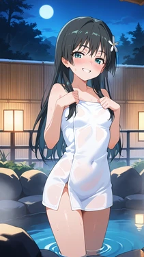 [AIAnArt] Saten Ruiko (Onsen) [AI Generated]