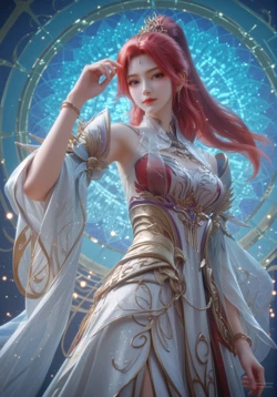 国漫-火允儿 百炼成神[AI Generated] 作品封面