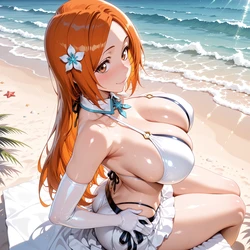 [ZBaiArt] Orihime - Bleach [AI Generated]