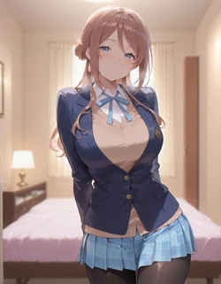 [kkleo] Rinami Himesaki-Gakuen iDOLM@STER (AI Generated) 作品封面