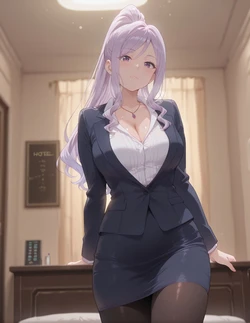 [kkleo] Sumire Kageishi-My Friend's Little Sister Has It In for Me! (AI Generated) 作品封面