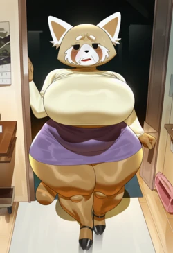 [Qoskindred] Retsuko's mom x BBC [AI Generated]