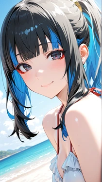 [AI Generated] 暑くなってきました、ね？