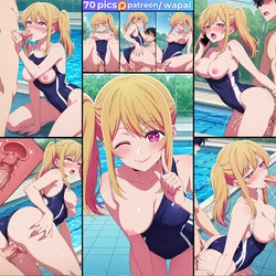 [wapai] Ruby Hoshino (Swimsuit) 星野ルビー [AI Generated] 作品封面