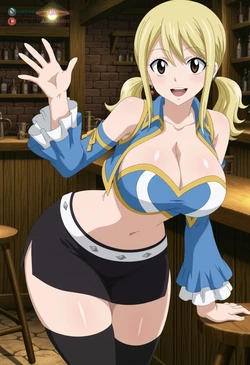 [Juanpi Amvs] 【FULL】 | | Lucy Heartfilia (Patreon) [AI Generated] 作品封面