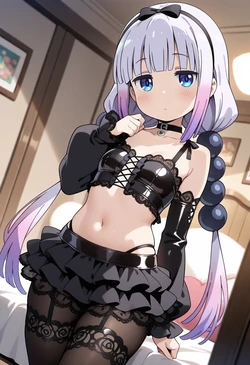 [KawaiiKitty69] Goth Kanna <3 [AI Generated]