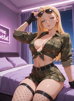 [Phan Desire] Request - Short - Cammy - Street Fighter [AI Generated] 作品封面