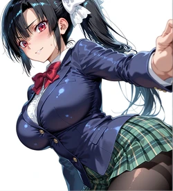 [DeepMole] GakkoudeS_Saori(269p) [AI Generated] 作品封面