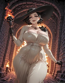 Septerna Lady Alcina Dimitrescu Resident Evil [AI Generated]