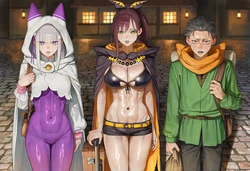 [Sticky] (51p) Re:zero - Emilia x Subaru x Shaula 3P (Patreon) [AI Generated]