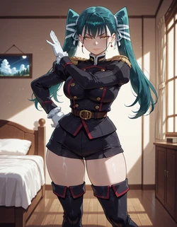 [LyuraiArt] [Commission T3] Yachiho Azuma (Chained Soldier ) | +120 Pics | LyuraiArt (Patreon) [AI Generated]