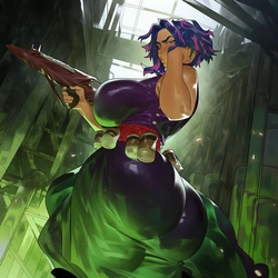 [Authentic Crow] Lady Nagant x Futa Mandalay - Preview [AI Generated]