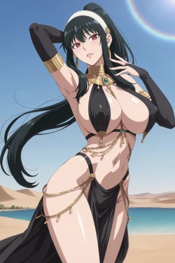 [Meowu laha/MeowLucy] Yor Forger | Dancer 🏜️🕌 (Patreon) [AI Generated] 作品封面