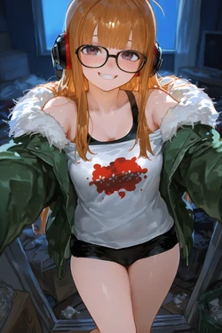 [clowenqq (krowenx)] Futaba Sakura - Persona (Patreon) [AI Generated] 作品封面