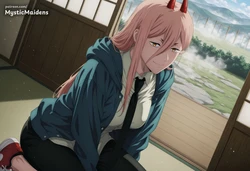 [MysticMaidens] Power - Chainsaw Man [77 pics Full Set] [AI Generated] 作品封面