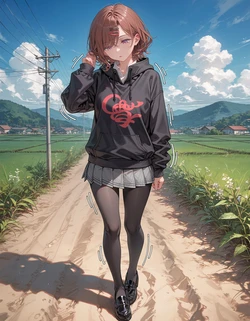 [SAKIAI] Higuchi Madoka Sex in the country (Patreon) [AI Generated]