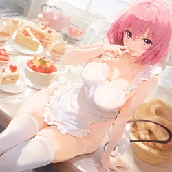 (Taugust) Momo Deviluke apron [AI Generated]