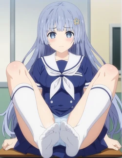 [アトリエくろてふ👣] footjob 旧作 Miku Izayoi (Date A Live) [173P] [AI Generated]