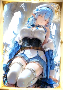 (amamisk) Yukihana Lamy [AI Generated] 作品封面