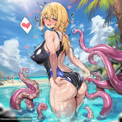 [xDomiKami] Tentacles (test image) (Patreon) [AI Generated] 作品封面