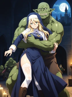 [Morpholi] Sharon (Engage Kiss) Orc NTR Set [AI Generated] 作品封面