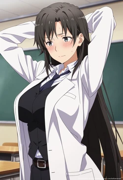 [tachibana ai] [Oregairu] Shizuka Hiratsuka 191 illustrations | [俺ガイル] 平塚静 191枚 (Patreon) [AI Generated]