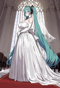 [GearingSage] Hatsune Miku - Wedding BBC (Patreon) [AI Generated]