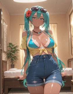 [kkleo] Brazilian Miku (AI Generated) 作品封面