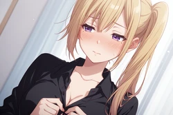 [AI Generated] 川〇舞先輩に頼み込んで