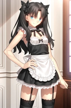[社畜サーバント] Rin Tohsaka 74P - Fate Stay Night [AI Generated]