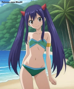 [Bluu AI] [Extra] Wendy Marvell | Fairy Tail [AI Generated]