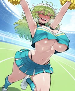 [11_22] Hagakure Toru x Bakugou Katsuki Cheerleader NTR [AI Generated]