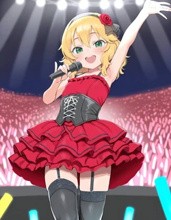 [雷門AIショップ] 櫻井桃華 ライブ後の裏顔[AI生成] [AI Generated]