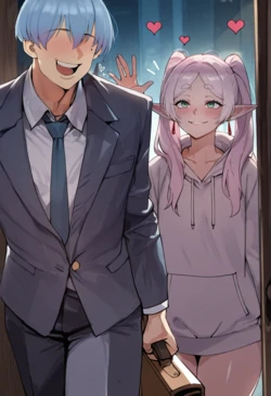 [GearingSage] Frieren - Pizza Delivery (61p) (Patreon) [AI Generated] 作品封面