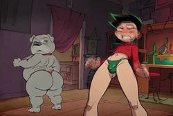 [Undieboi22] American Dragon Jake Long New Thong [AI Generated]