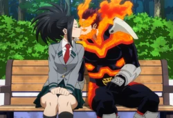 [Sira] Rei Todoroki X Mineta - Consensual / 轟冷 × 峰田実 - 合意あり (Patreon) [AI Generated] 作品封面