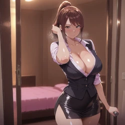 [kkleo] Hisato Asumi-Himawari wa Yoru ni Saku (AI Generated) 作品封面