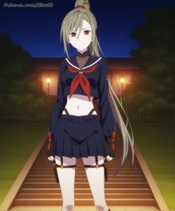 [Bluu AI] [Extra] Yui Sagakure | Date A Bullet [AI Generated]
