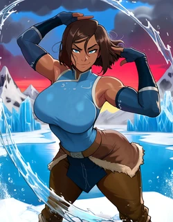 Fr34ky - Korra (Avatar) (Patreon) (AI Generated) 作品封面