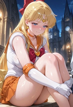 [ぱられるの世界] Sailor Venus - Captured (Patreon) (AI Generated)