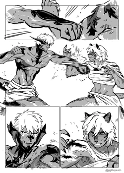 [Jeganzero] FF XIV Comic Commission 作品封面