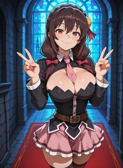 [Revy Neon] Yunyun - KonoSuba (Patreon) [AI Generated]