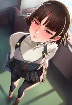 [thxxx59] Persona 5 Makoto x Kobayakawa Uncensored FULL(Requested) (Patreon) [AI Generated]