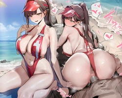 [pixiv]wsoswマルチャーナMarciana Marine Study [AI Generated] 作品封面