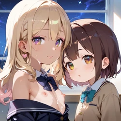 ロリ美少女と居残り授業 [AI Generated]
