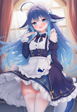 [朦胧zz] DeepSeek-chan（+1 Video）[AI Generated] 作品封面