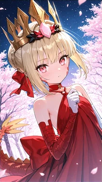 [AI Generated] 獣と桜