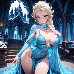 [ZBaiArt] Elsa - Frozen [AI Generated]