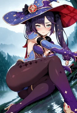 [Squeeshy] Mona (Genshin) - 135 pics [AI Generated]