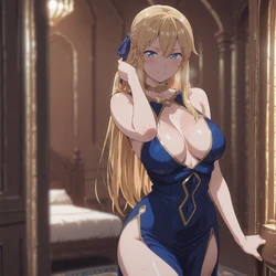 [kkleo] Serafina de Lavillant-The Warrior Princess and the Barbaric King  [AI Generated] 作品封面